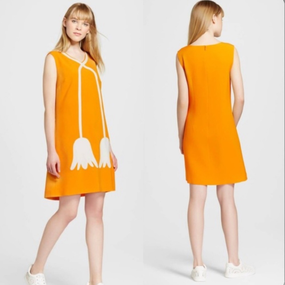 Victoria Beckham for Target Orange Tulip Dress